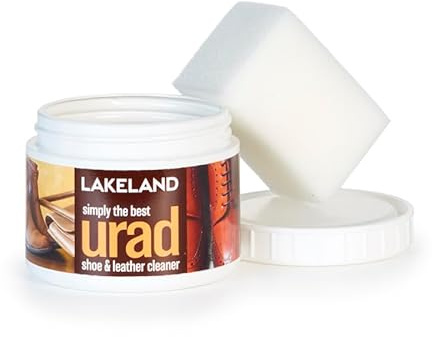 urad Lakeland Leather Shoe & Furniture Cleaner Paste 200g – Rejuvenates Old Leather & Adds Shine