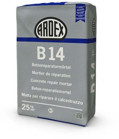 ARDEX B 14 Malta di riparazione per calcestruzzo 25 kg/sacco