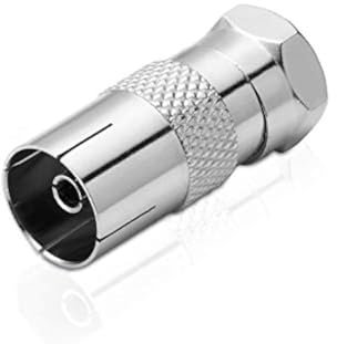 adaptare 60521 - Sat/TV-Adapter (F-Stecker/IEC-Koax-Buchse)