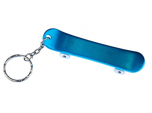 Miniblings Skateboard Board Flaschenöffner Schlüsselanhänger - Handmade Modeschmuck I Anhänger Schlüsselring Schlüsselband Keyring - Skateboard Board Flaschenöffner