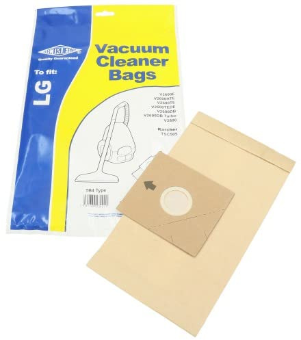 Vacuum Bags to fit L.G. V2600 TB-4 Type 5 Pack