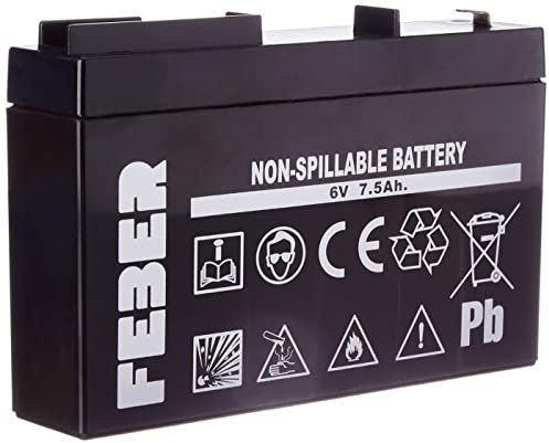 Feber - Batterie pour véhicule, couleur noire ou rouge, expédition de modèle aléatoire, Famosa (800004279)