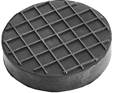 120x20mm Waffeloberfläche Gummiauflage Gummi-Unterlage Auflage Wagen-Heber Hebebühne rund Auto Klotz Rangier-Wagenheber Puffer Reifen Reifenwechsel LKW Räder KFZ Tuning Zubehör