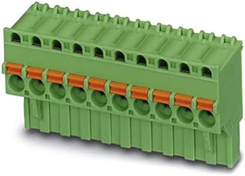 PHOENIX CONTACT MCV 0.58-G-2.5 PCB header, 0.5 mm² nominal cross-section, 8 connections, MCV 0.5..-G range, 2.5 mm pitch, green, 50 pieces