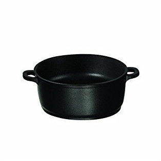 BERNDES Pentola 20 L Nero Acciaio Inossidabile Casseruola Vario Click 20