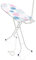 Leifheit 72579 120 x 38 cm Medium Basic Plus Ironing Board with Euro Plug, Multi-Colour