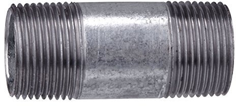 Cornat Verzinkter Rohrnippel, 3/4 Zoll x 60 mm, VFB530346 Grau