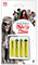W WIDMANN MILANO Party Fashion 4077L - Make Up Stifte Set, 21 ml, Weiß, Blau, Grün, Schwarz, Schminke, Mottoparty, Karneval, Halloween