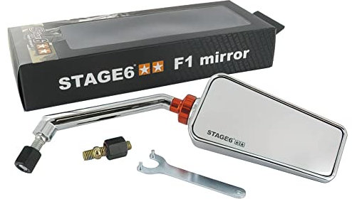 Spiegel Stage6 F1 rechts M8 Chrom