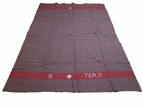 Mil-Tec Manta de Lana Unisex para Adultos, 14428509, Color marrón, 200 x 140