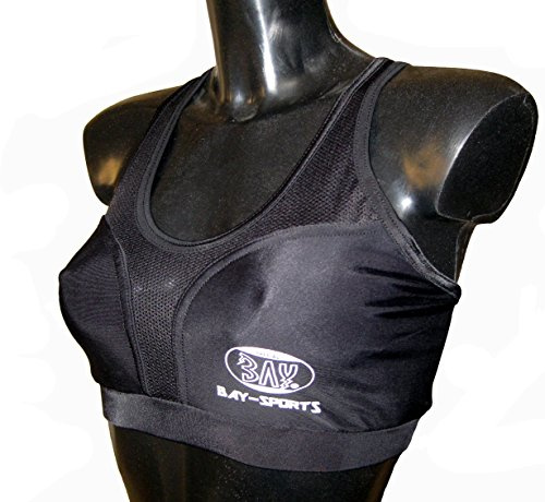 BAY® Komfort Bustier Damen Ohne Bügel Sport BH Stretch Sports Bra Top Für Yoga Kampfsport Fitness-Training (weiß