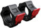 GORILLA SPORTS® Hantelverschlüsse - Paar, 30mm Durchmesser, Schwarz - Schnellverschluss, Hantelstangen Verschluss, Barbell Halsbänder, Langhantelklemmen, Gewichtheben, Strength Training, Fitness