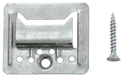 Profilholzkrallen extra stark inklusive Schrauben 4 mm Stahl verzinkt 100 Stück