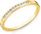 MIORE Ring Damen Ewigkeitsring Gelbgold 9 Karat / 375 Gold Diamant Brillianten 0.10 ct