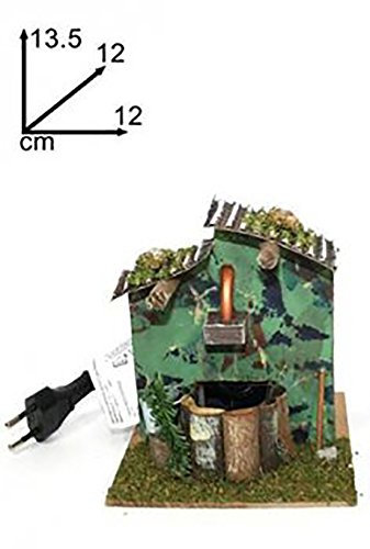 OFFERTA FONTANA PER PRESEPE FUNZIONA ELETTRICAMENTE 220 VOLT - STATUINE PRESEPE PASTORI MESTIERI PRESEPE NATALE ADATTO A CHI REALIZZA PRESEPI ANCHE DA RIVENDERE 8060