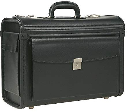 Dermata Business Pilotenkoffer 46 cm schwarz