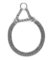 Kerbl Pet Doppelhalskette 2,5 mm, 45-55 cm, verchromt