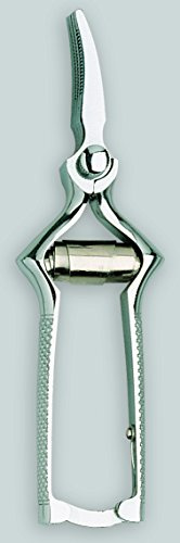 Masticateur courbe, chromé