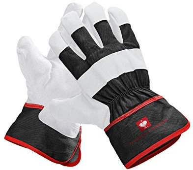 engelbert strauss Unisex Kinder-Mikrofaserhandschuhe Handschuh, Braun/weiß, 2 Stück (1er Pack)