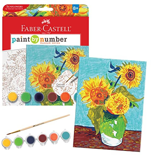 Faber Castell Paint by Number Sunflowers