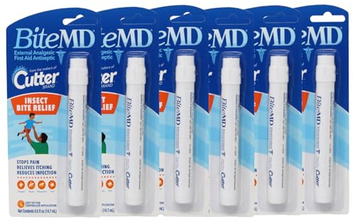 (6 Pack) Cutter BiteMD Insect Bite Relief Sticks