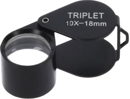 Optics 10 x 18 mm Jewelry Magnifier for Camera