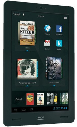 KOBO ARC 7 HD T416-KU-BK-K-EU16 17,8 cm (7 Zoll) Tablet-PC (NVIDIA Tegra 3 Quad-Core, 1,7GHz, 1GB RAM, 16GB HDD, Android) schwarz