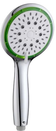 Lowenergie Water/Energy Saving Shower Head Motor Home, Camper Van, Caravan, House or Hotel (ECO 5 Function)