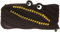 ZIPIT Grillz Federmäppchen für Kinder / Großes Mäppchen für die Schule / Monster Etui für Jungen / Federmappe Schwarz