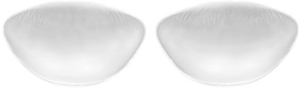 Sodacoda Coppette Reggiseno in Silicone da Donna 210 g/Paio - Prandi, Morbide, Push-Up (1x Trasparente)