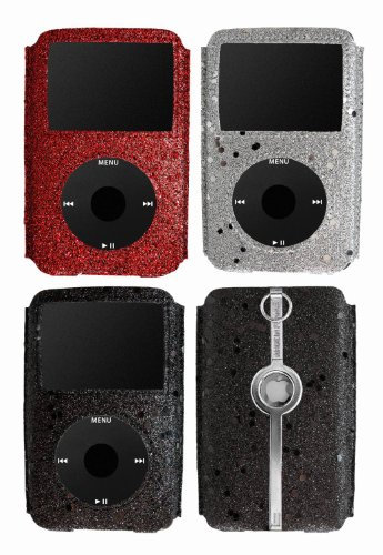 i-doll Stardust Glitterskin für iPod 5 G. Silber
