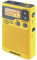 Sangean DT-400W AM/FM Digital Weather Alert Pocket Radio, Yellow