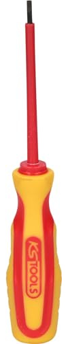 KS Tools ERGOTORQUE VDE Schlitz-Schraubendreher, 2,5mm, auf Hänger