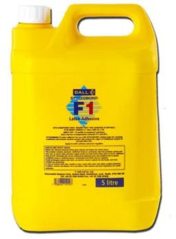 F BALL - Styccobond F1 - Rubber Latex Adhesive for Carpet Edge Sealing (5ltr)