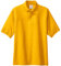 Large Gold Quality Polo Shirts with Front Placket and Button Ideal for Work wear or Casual wear
