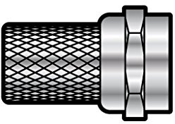 AV Link F-Type Connector RG58 - Twist-on
