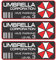 9 stk Umbrella Corporation Hive Parking Aufkleber Sticker Decal 10cm JDM Auto Bike Car Resident Evil …