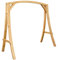 Holzgestell Gestell für Hollywoodschaukel aus Holz Lärche T/B/H ca. 205x105x198 cm für Innen und Außen