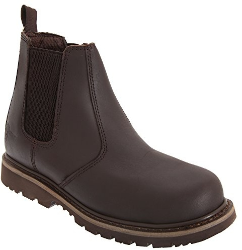 Grafters Brown Chelsea Boot Brown M539B UK3