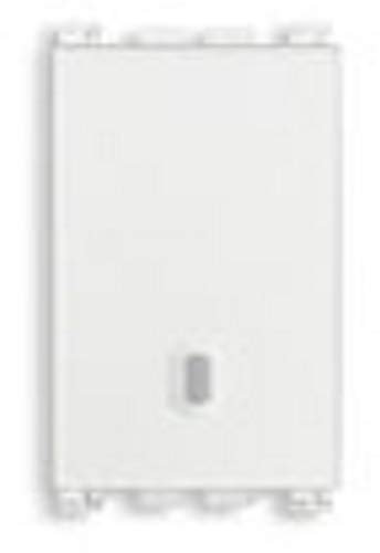 Vimar Pulsante 1P No 10A, Bianco