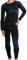 Gomati Kinder Thermo Unterwäsche Set - Seamless - Blau 146-152
