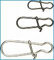 Fast Lock Karabiner - Größe 3 - Tragkraft 24 kg - Inhalt 10 Stück
