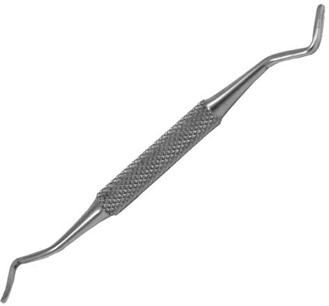 May Excavator 12 cm doppelseitig Edelstahl Nagelfalzinstrument | Kompaktes, beidseitig nutzbares Design für optimale Handhabung. Perfekt für die präzise kosmetische Pflege, auch unterwegs.