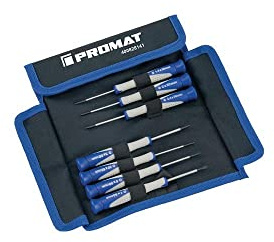 PROMAT 828141 Feinmechaniker-Schraubendrehersatz