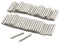 sourcing map 100 Stück Edelstahl 2,6 mm x 15,8 mm Spannstifte Befestigen Elements de