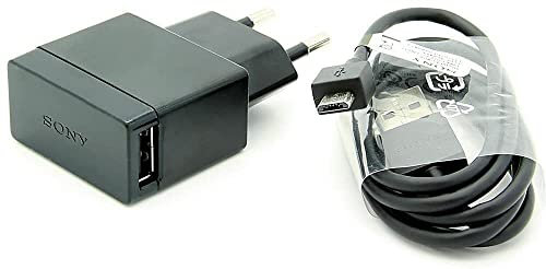 Sony Câble de données/Chargement EP880 avec Adaptateur et Bloc d'alimentation EC801 EP881 pour Xperi