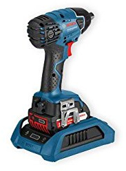 Bosch – Profi – atornillador GDS 18 V-LI Akku und das Ladegerät Induktiver