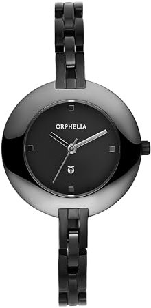 Orphelia Damen-Armbanduhr Fashionista Analog Quarz Keramik