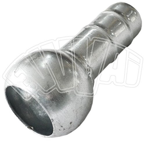 80-70 MM - MASCHIO PORTAGOMMA RIDOTTO - ZINCATO PER TUBO ACQUA IRRIGAZIONE