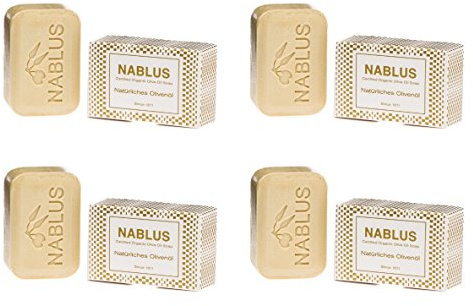 Natürliche Olivenölseife Olivenöl 4x 100g im Set